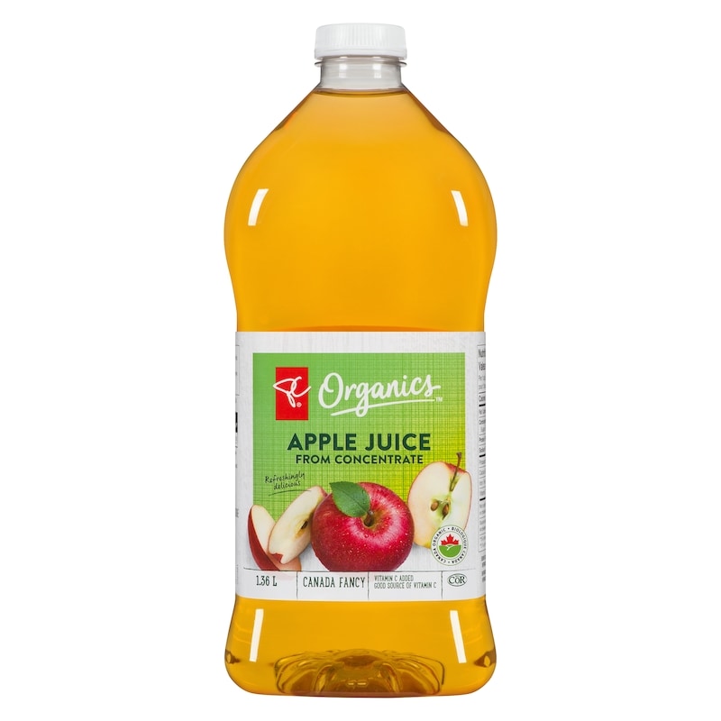 Organic Apple Juice from Concentrate Unsweetened