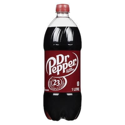 Dr Pepper Boissons gazeuses 1 l, 0,20 $/100ml