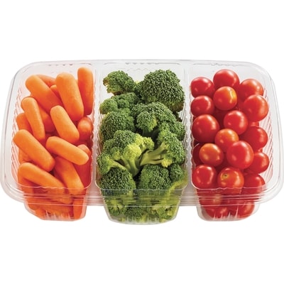 null Veggie Tray, Tri-Pack 1.01 kg, $0.99/100g