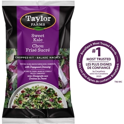 Taylor Farms Salade Hachée Chou Frisé Sucré 0.34 kg, 1,76 $/100g