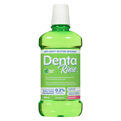 Denta Mouth-Rinse Fresh Mint 500 ml, $2.60/100ml