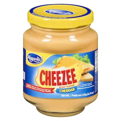 Magnolia Cheezee Spread Cheddar 235 g, $2.55/100g