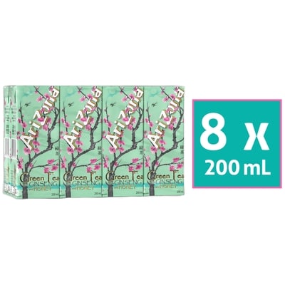 Arizona Premium Brewed Ginseng and Honey Green Tea 8x200.0 ml, $0.28/100ml