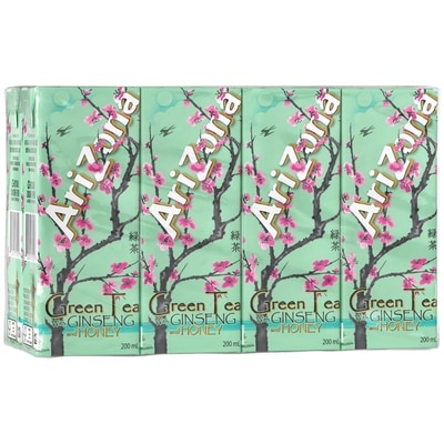 Arizona Premium Brewed Ginseng and Honey Green Tea 8x200.0 ml, $0.34/100ml