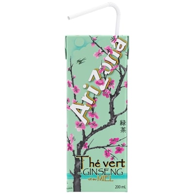 Thé vert infusé de qualité supérieure au ginseng et au miel