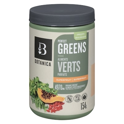 Botanica Perfect Greens Superfruit 154 g, $27.27/100g