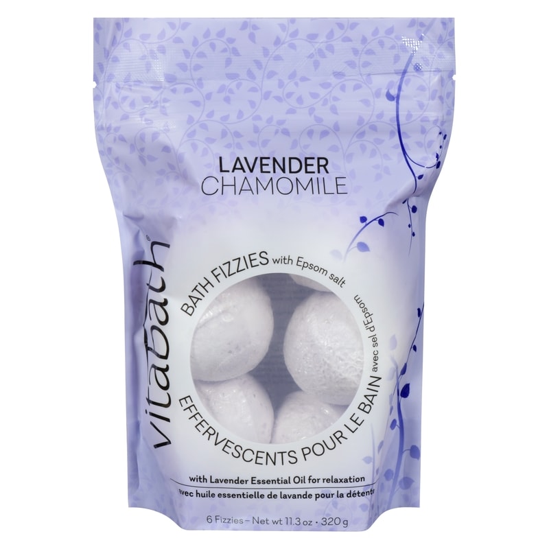 Bath Fizzies With Epsom Salt Calming