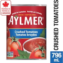 Aylmer Tomatoes, Crushed 796 ml, $0.21/100ml