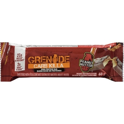 Grenade Carb Killa Grenade Protein Bars Peanut Butter 60 g, $7.48/100g