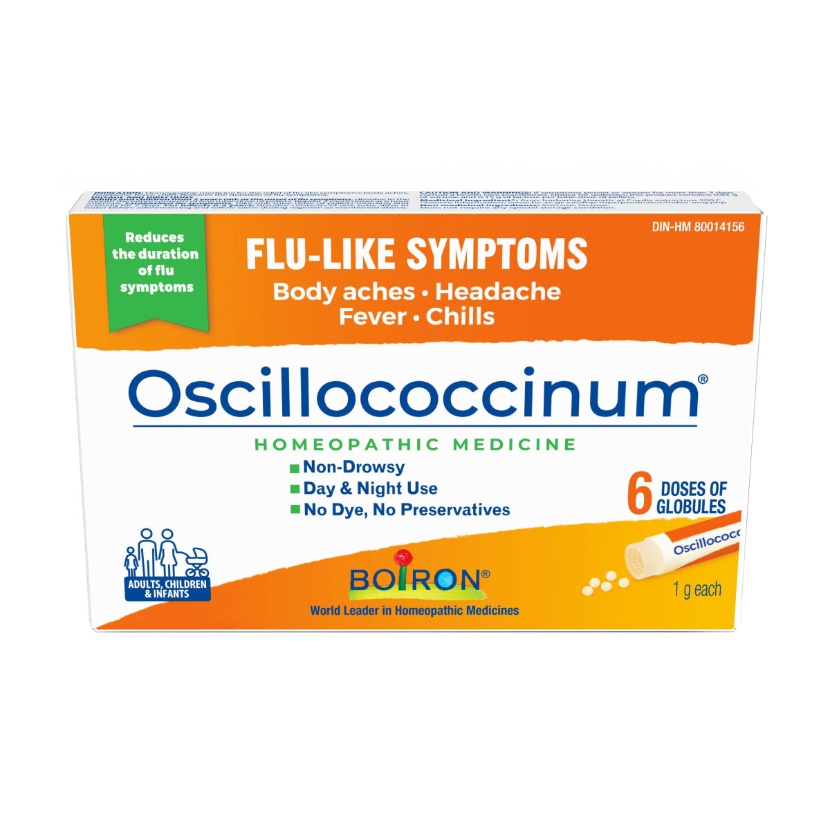 Boiron Oscillococcinum For Flu-Like Symptoms 6 ea, $2.17/1ea