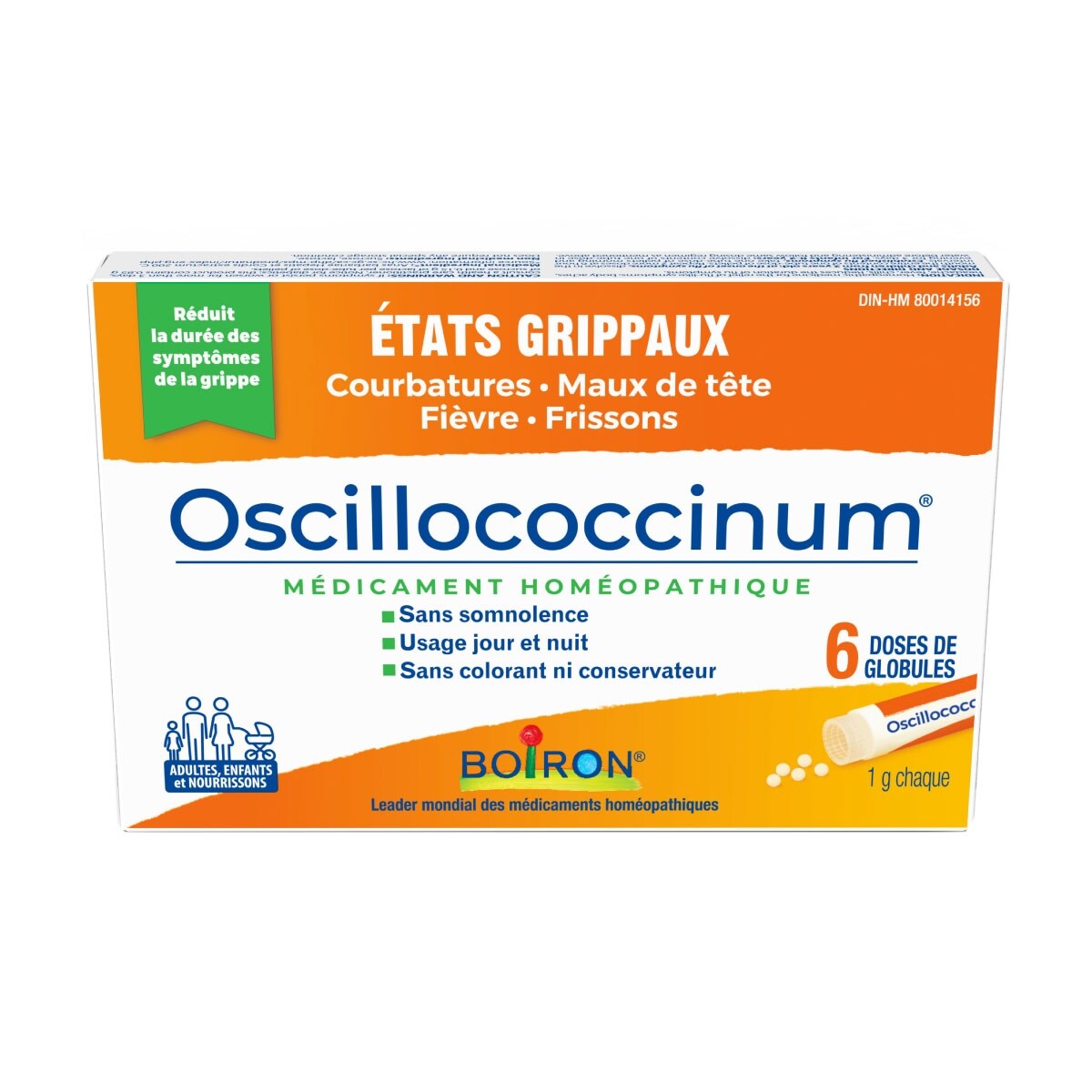 Boiron Oscillococcinum pour les états grippaux 6 ea, 2,17 $/1ch