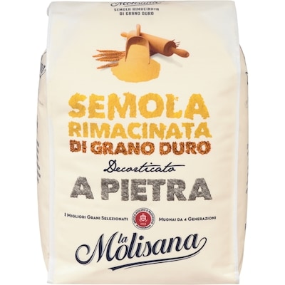 Molisana Durum Wheat Semolina 1 kg, $0.50/100g