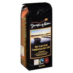 Jumping Bean Coffee, Organic Whole Bean Medium Roast East Coast