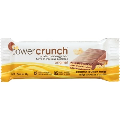 Power Crunch Barre protéinée fudge au beurres d'arachide 40 g, 8,73 $/100g