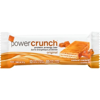 Power Crunch Barre protéinée caramel salé 40 g, 11,98 $/100g