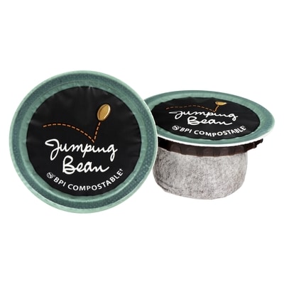 Jumping Bean Café biologique torréfaction moyenne East Coast Roast 20 cartouches individuelles 200 g, 9,50 $/100g