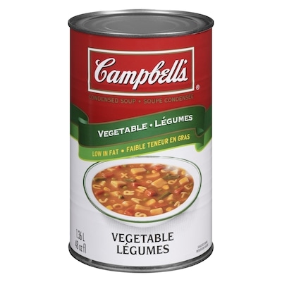 Campbell’s Campbell Soupe Legumes 1.36 l, 0,51 $/100ml