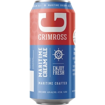 Unibroue Maritime Cream Ale Grimross (Pièce d’identité requise au moment du ramassage) 473 ml, 0,97 $/100ml