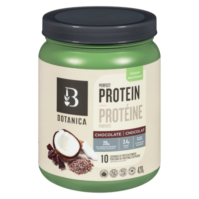 Botanica Perfect Protein Chocolate Organic    420 g, $10.71/100g