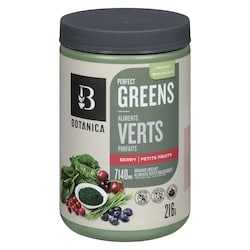 Botanica Perfect Greens Berry Organic    216 g, $19.44/100g