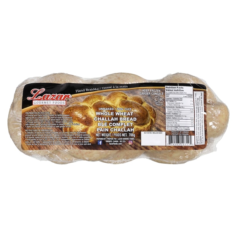 Kosher Whole Wheat Challah R   