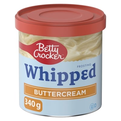 Betty Crocker Whipped Buttercream Frosting 340 g, $1.11/100g