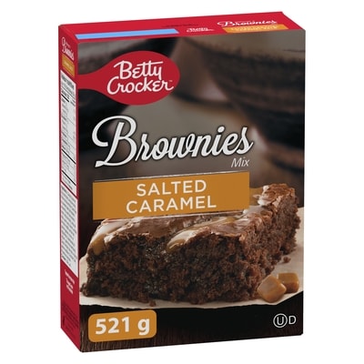 Betty Crocker Salted Caramel Brownies Mix 521 g, $0.77/100g