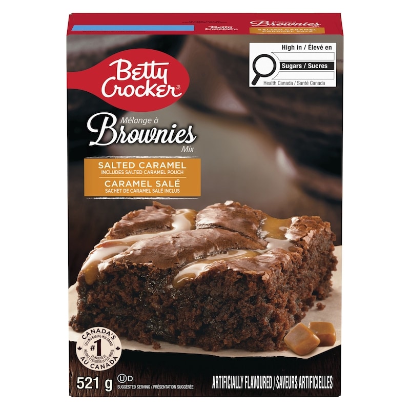 Salted Caramel Brownies Mix