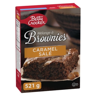 Betty Crocker Mélange à brownies Caramel salé 521 g, 0,86 $/100g