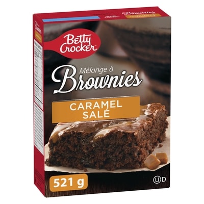 Betty Crocker Mélange à brownies Caramel salé 521 g, 0,77 $/100g