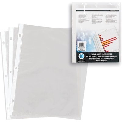 null Protege-Feuilles Transpar X10 10x1.0 ea, 0,10 $/1ch