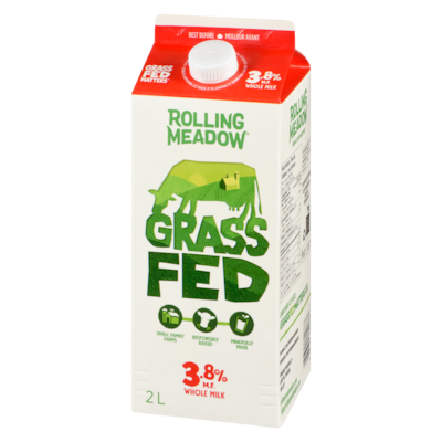 Grass Fed 3.8% Milk