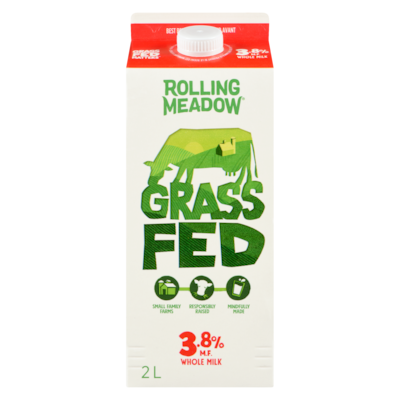 Grass Fed 3.8% Milk