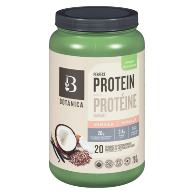 Botanica Perfect Protein Vanilla Organic 780 g, $8.97/100g