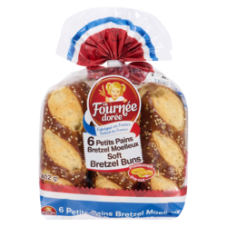 Lanthier Soft Bretzel Buns 400 g, $1.50/100g