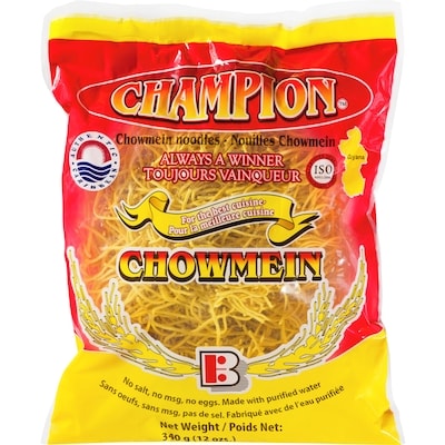 Champignon Chowmein Noodles 340 g, $0.97/100g