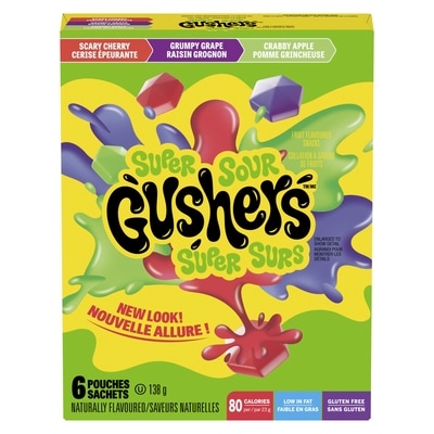 Gushers aux fruits Super surs