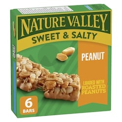 Sweet And Salty Peanut Butter Granola bars 6 CT