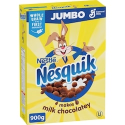 General Mills Nesquik Chocolate Breakfast Cereal, Jumbo Size 900 g, $1.11/100g