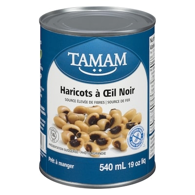 Tamam Haricots noirs 540 ml, 0,24 $/100ml