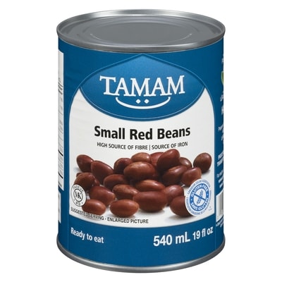 Tamam Small Red Beans 540 ml, $0.24/100ml