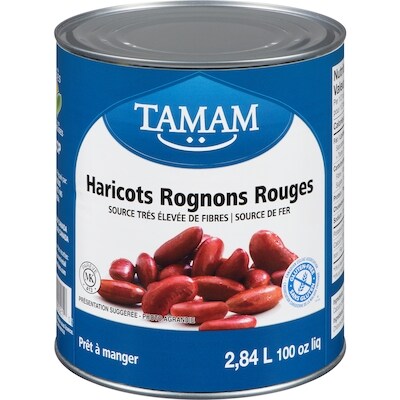 Tamam Haricots rouges 2.84 l, 0,27 $/100ml