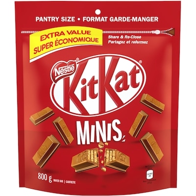 Nestlé Kit Kat Minis Pantry Size Pouch 800 g, $2.12/100g