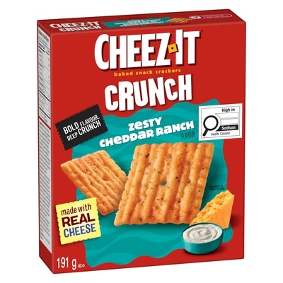 Cheez-It Klgs Cheezit Croust Chedd Ranc 191 g, 2,09 $/100g