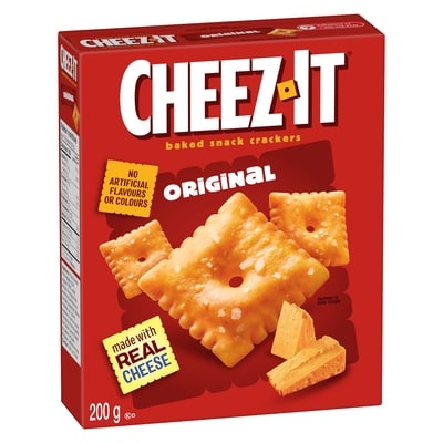 Cheez-It Klgs Cheezit Croust Original 200 g, 2,00 $/100g