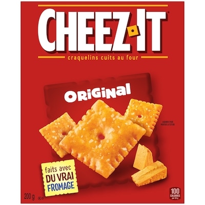 Cheez-It Klgs Cheezit Croust Original 200 g, 2,00 $/100g