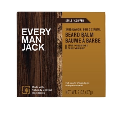 Every Man Jack Baume à barbe, Bois de santal 1 ea