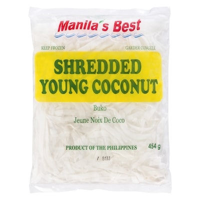 Maynila's Choice Brand Shredded Young Coconut 454 g, $0.88/100g