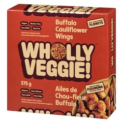 Wholly Veggie Vegan Buffalo Cauliflower Wings - 375 g