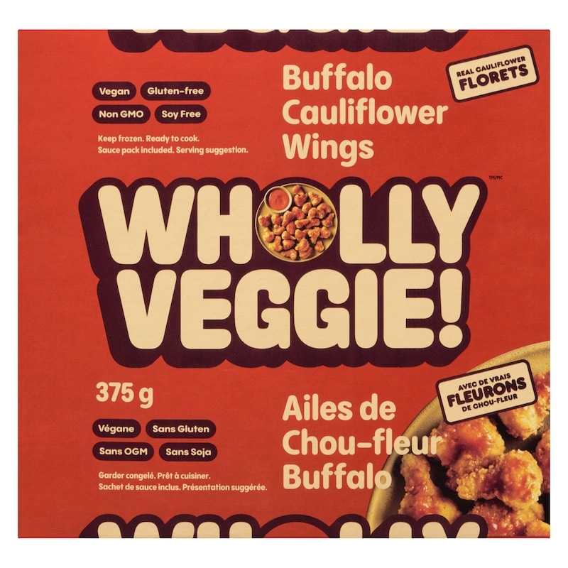 Vegan Buffalo Cauliflower Wings